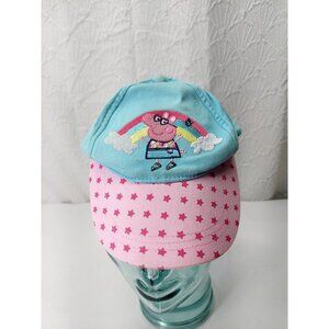 Peppa Pig with Rainbow Child Size Hook n Loop Hat